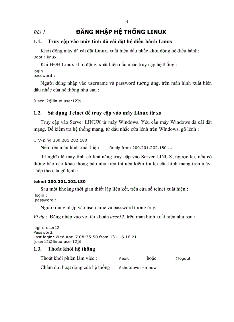 image for page Các bài thực hành Linux phần 1
