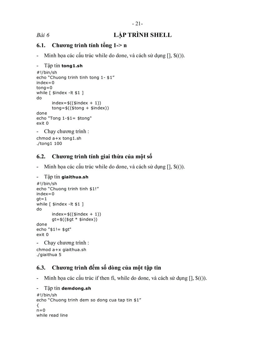 image for page Các bài thực hành Linux phần 2
