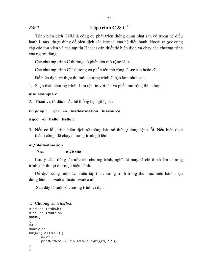 image for page Các bài thực hành Linux phần 2