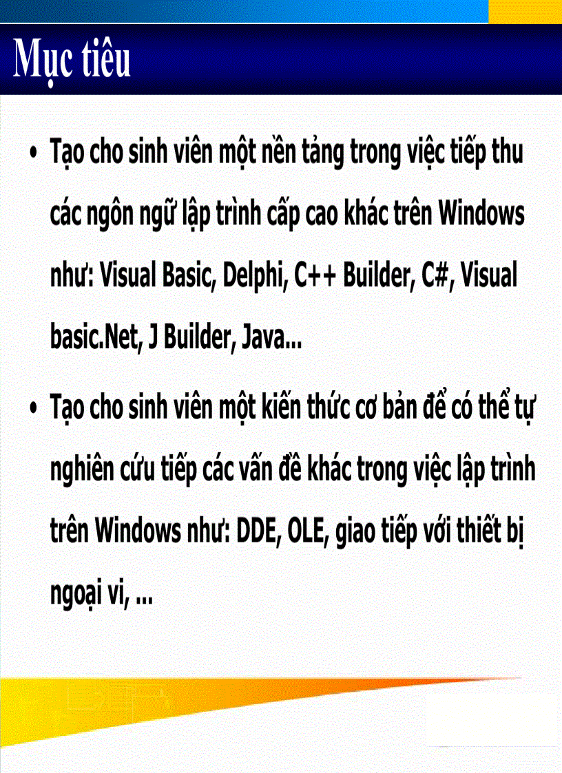 LẬP TRÌNH WINDOWS bài 01