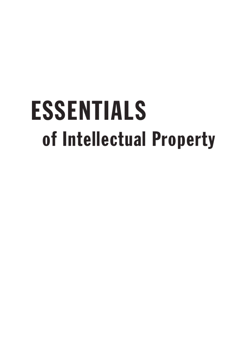 image for page Essential of licensing intellectual property
