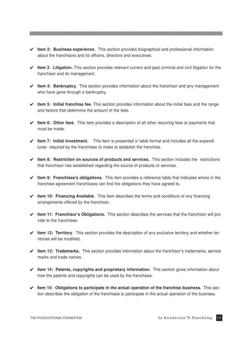 image for page An introduction to franchising