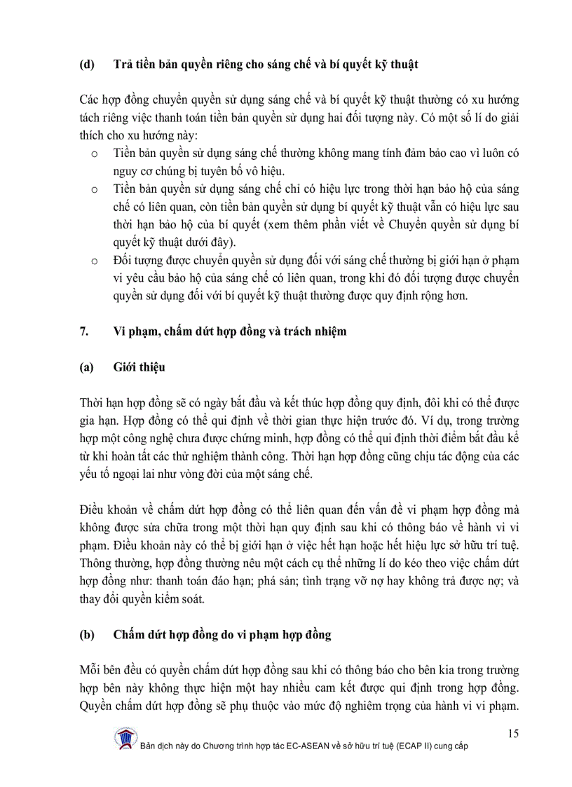 image for page Chuyển nhượng và chuyển quyền sở hữu trí tuệ