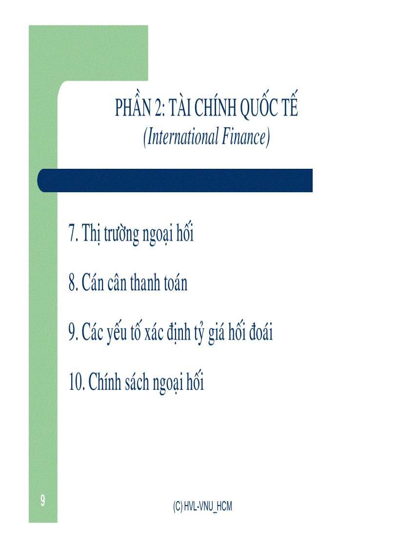 image for page Bài giảng kinh tế học quốc tế