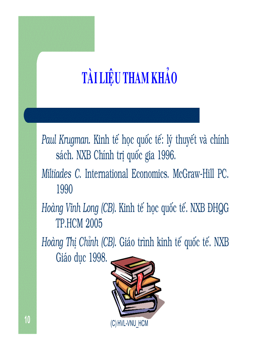 image for page Bài giảng kinh tế học quốc tế