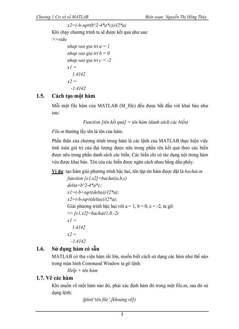 image for page Cơ bản về matlap