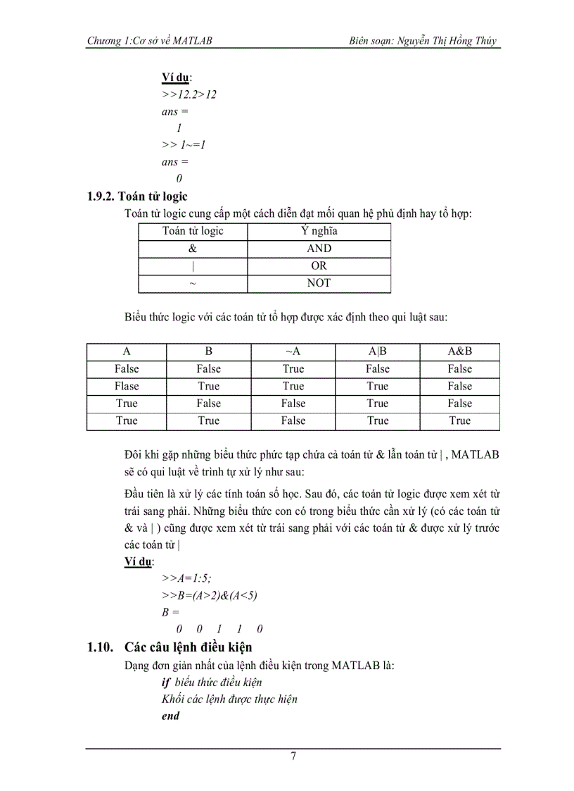 image for page Cơ bản về matlap