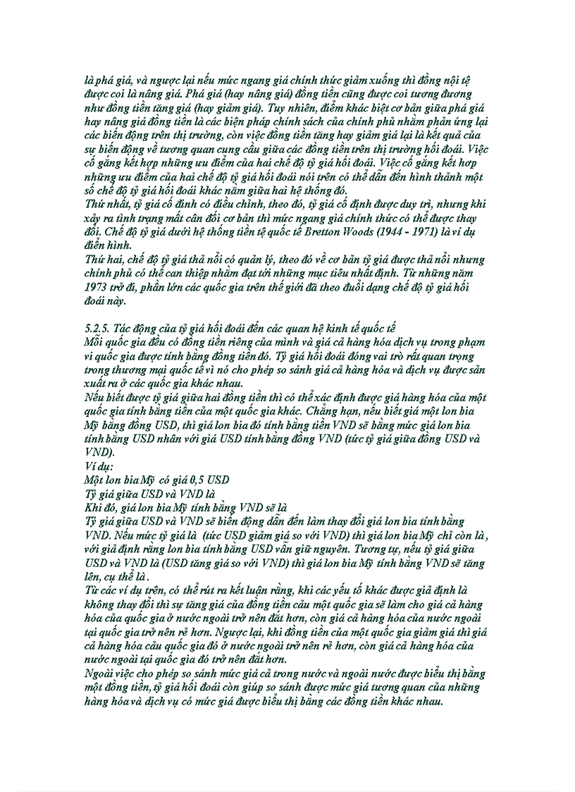 image for page Thị trường ngoại hối