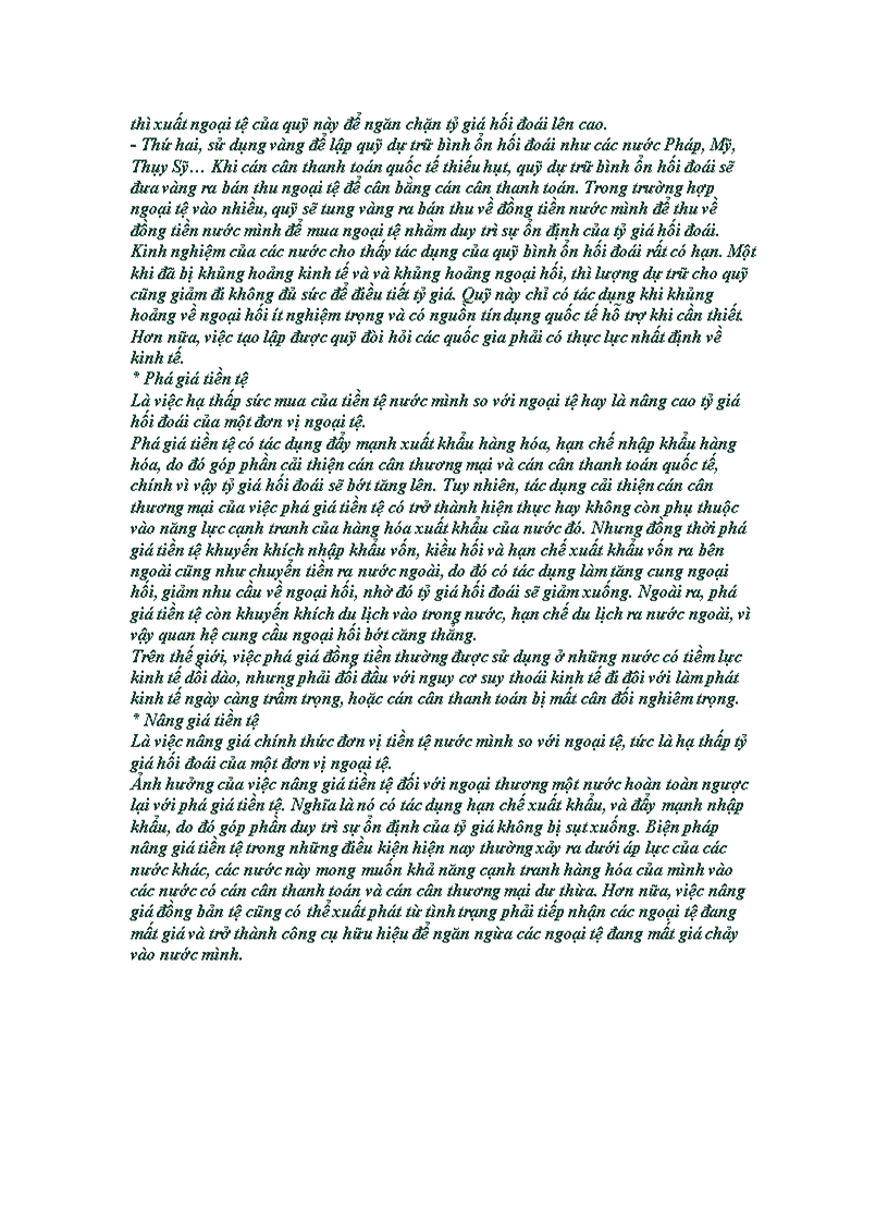 image for page Thị trường ngoại hối