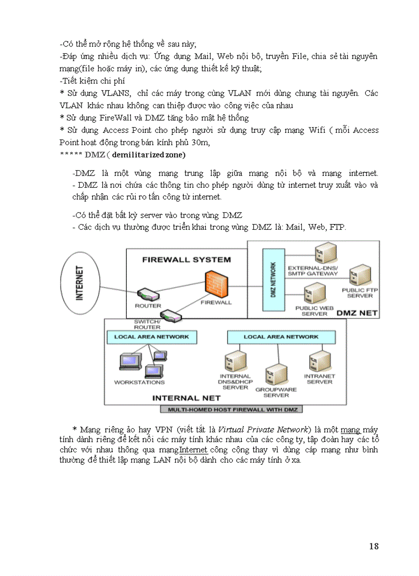 image for page Đề tài môn Thiết kế mạng LAN