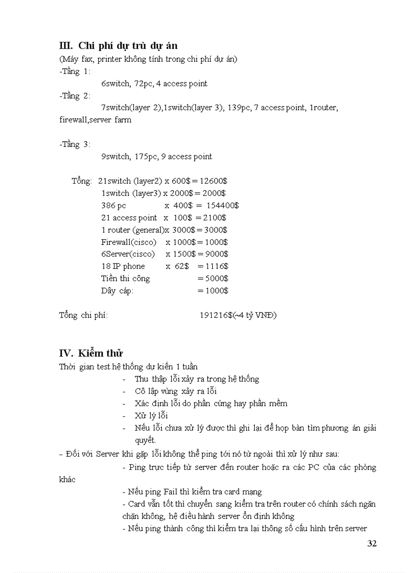 image for page Đề tài môn Thiết kế mạng LAN