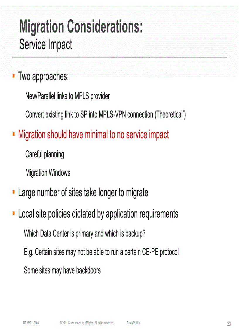 image for page Design Considerations for Service Provider MPLS Solutions