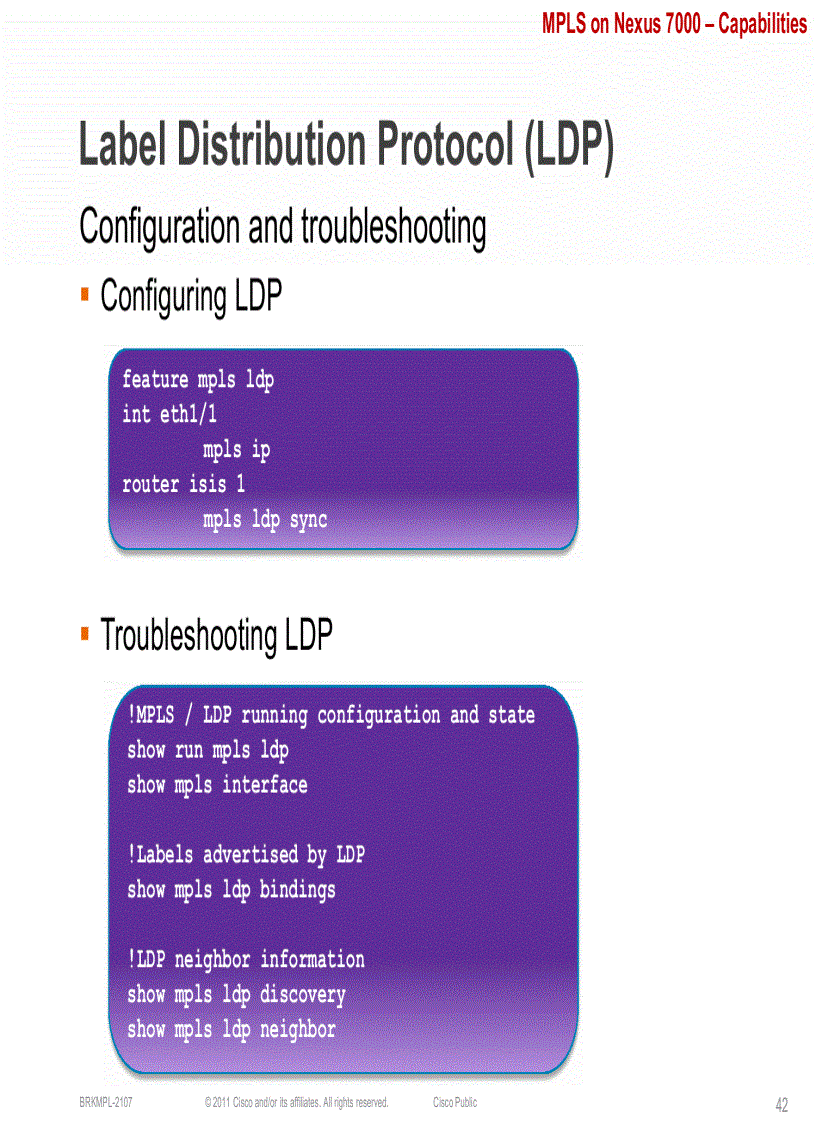 image for page Data Center deployments with MPLS on NX OS Nexus 7000