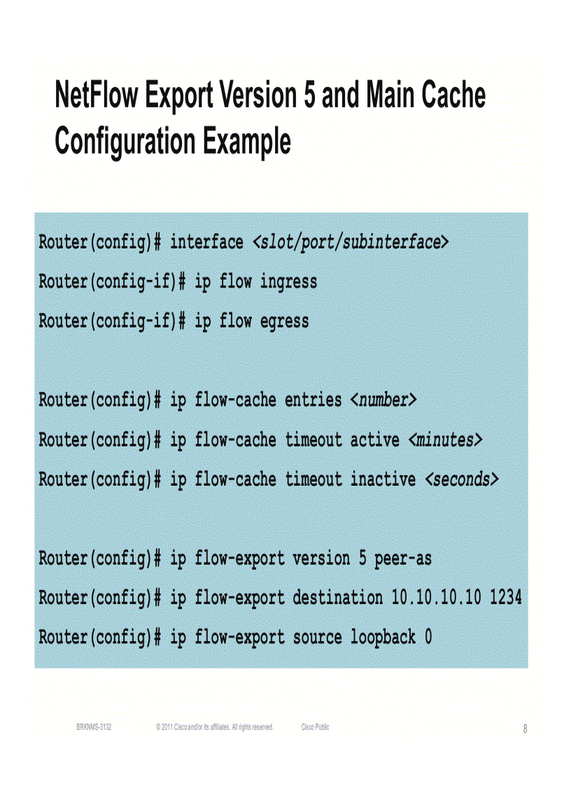 image for page Advanced NetFlow