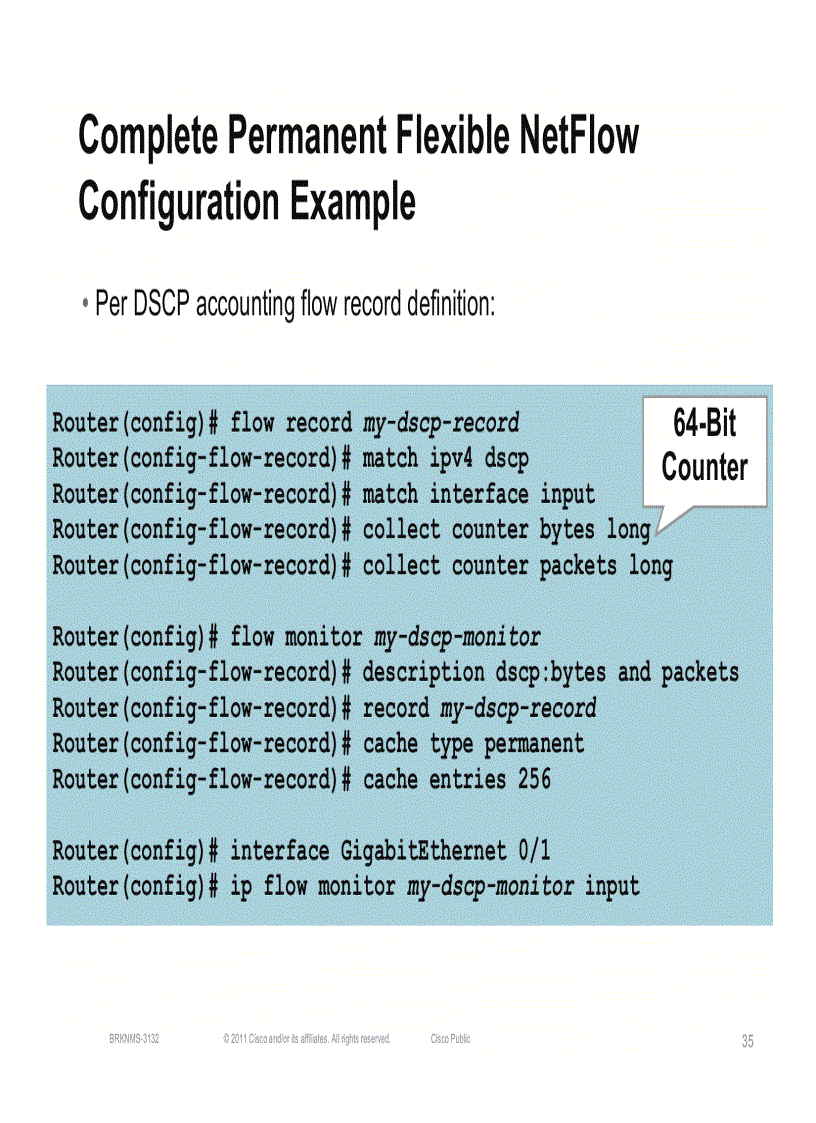 image for page Advanced NetFlow