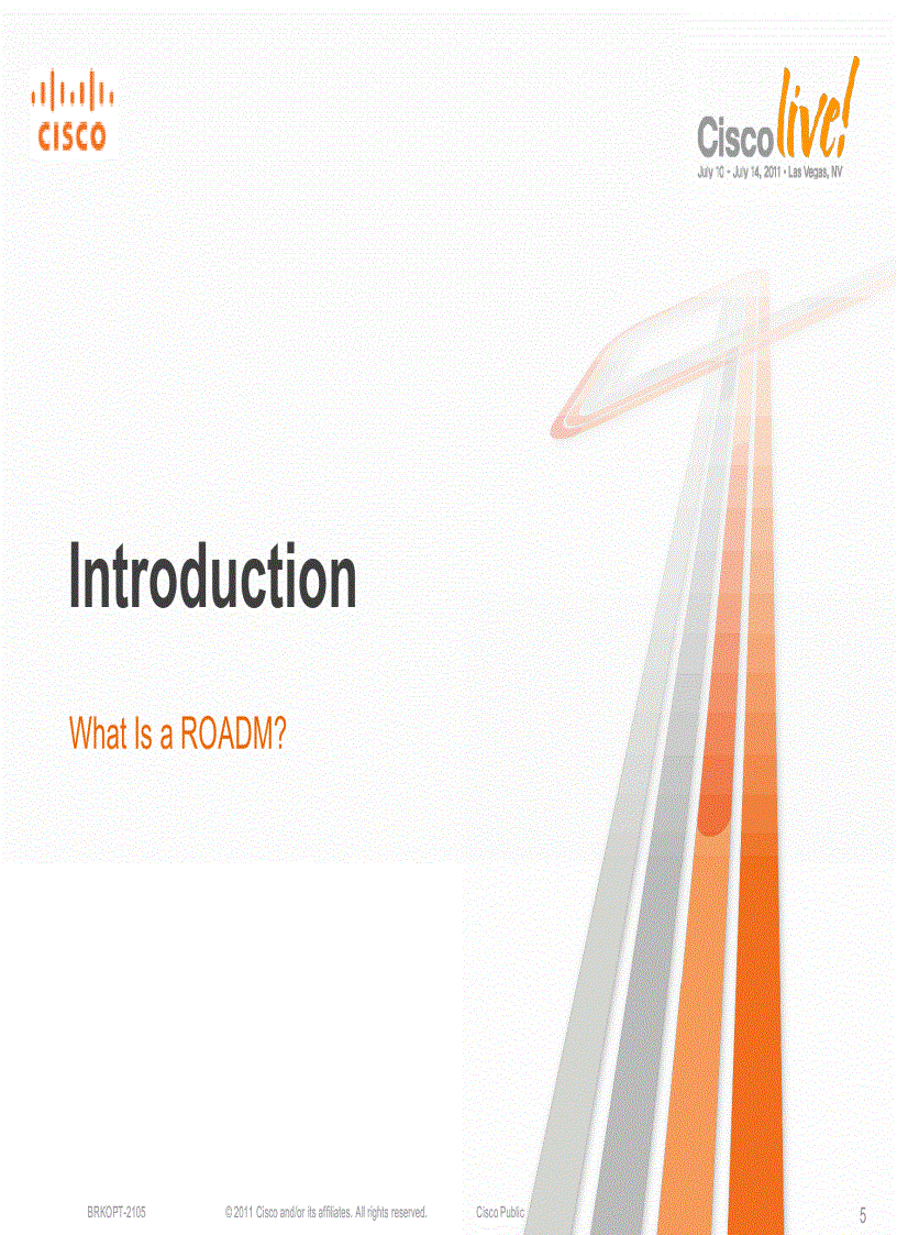 image for page Next Generation ROADM Architectures