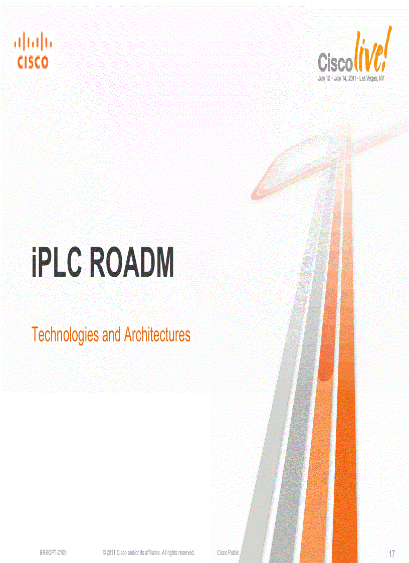 image for page Next Generation ROADM Architectures