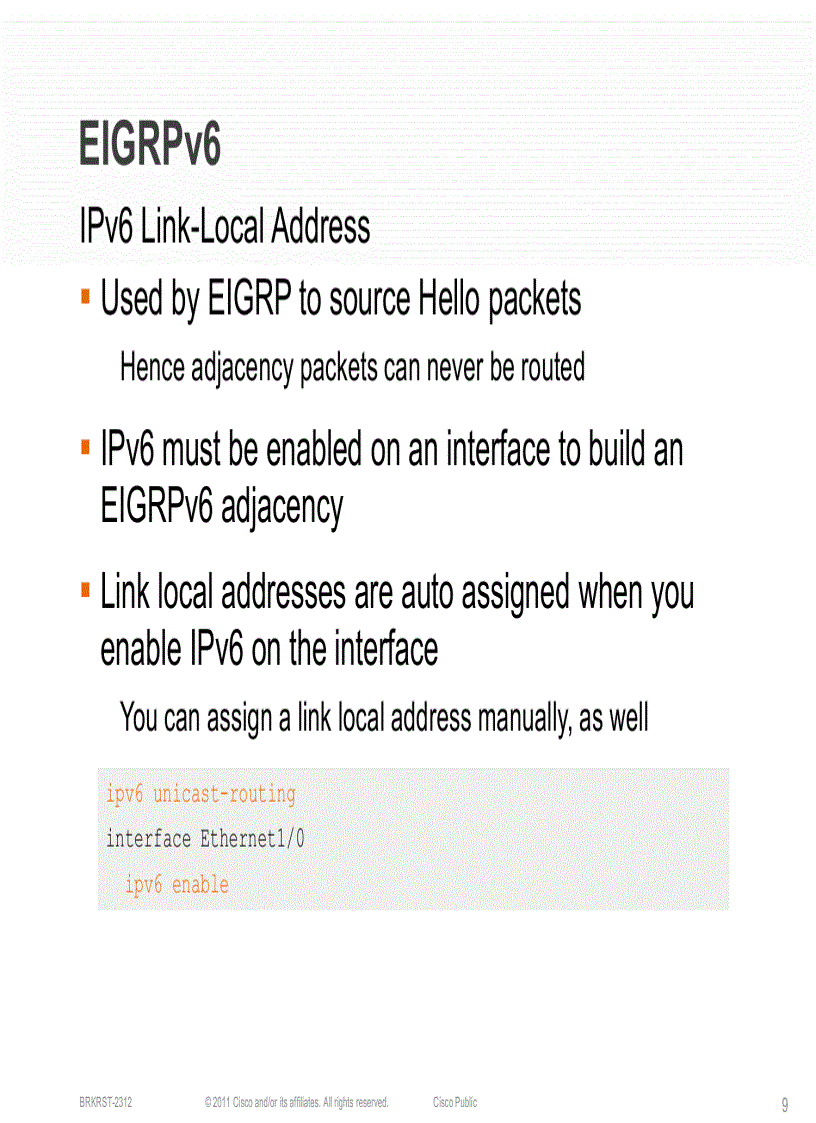 image for page An Overview of IPv6 Routing