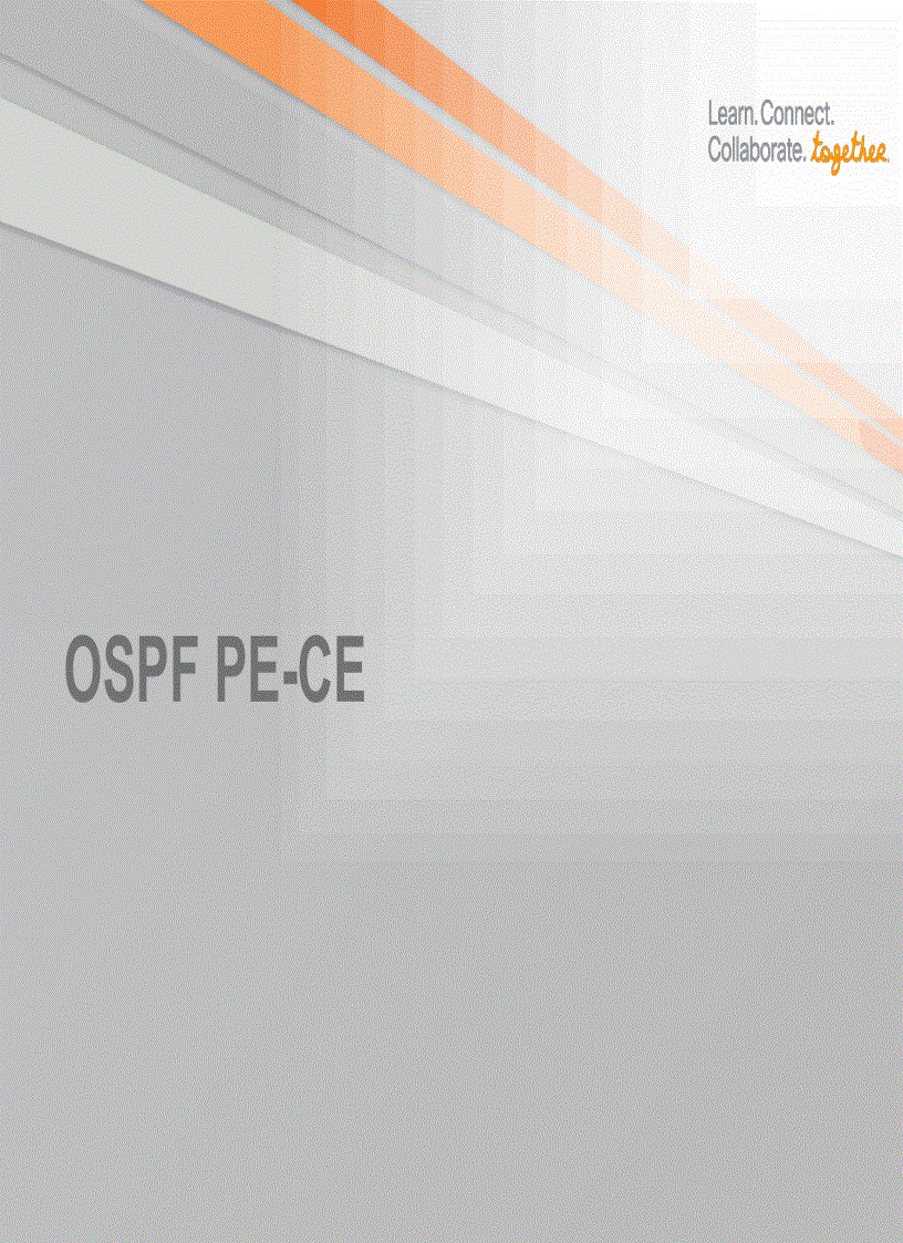 image for page L3 VPN PE CE Operation and Deployment