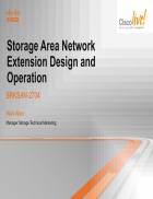 Storage Area Network Extension Design and Operation