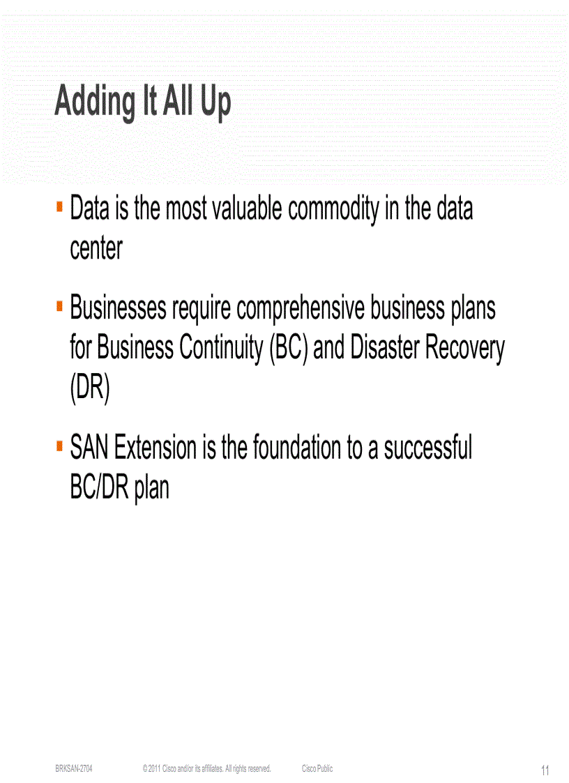 image for page Storage Area Network Extension Design and Operation