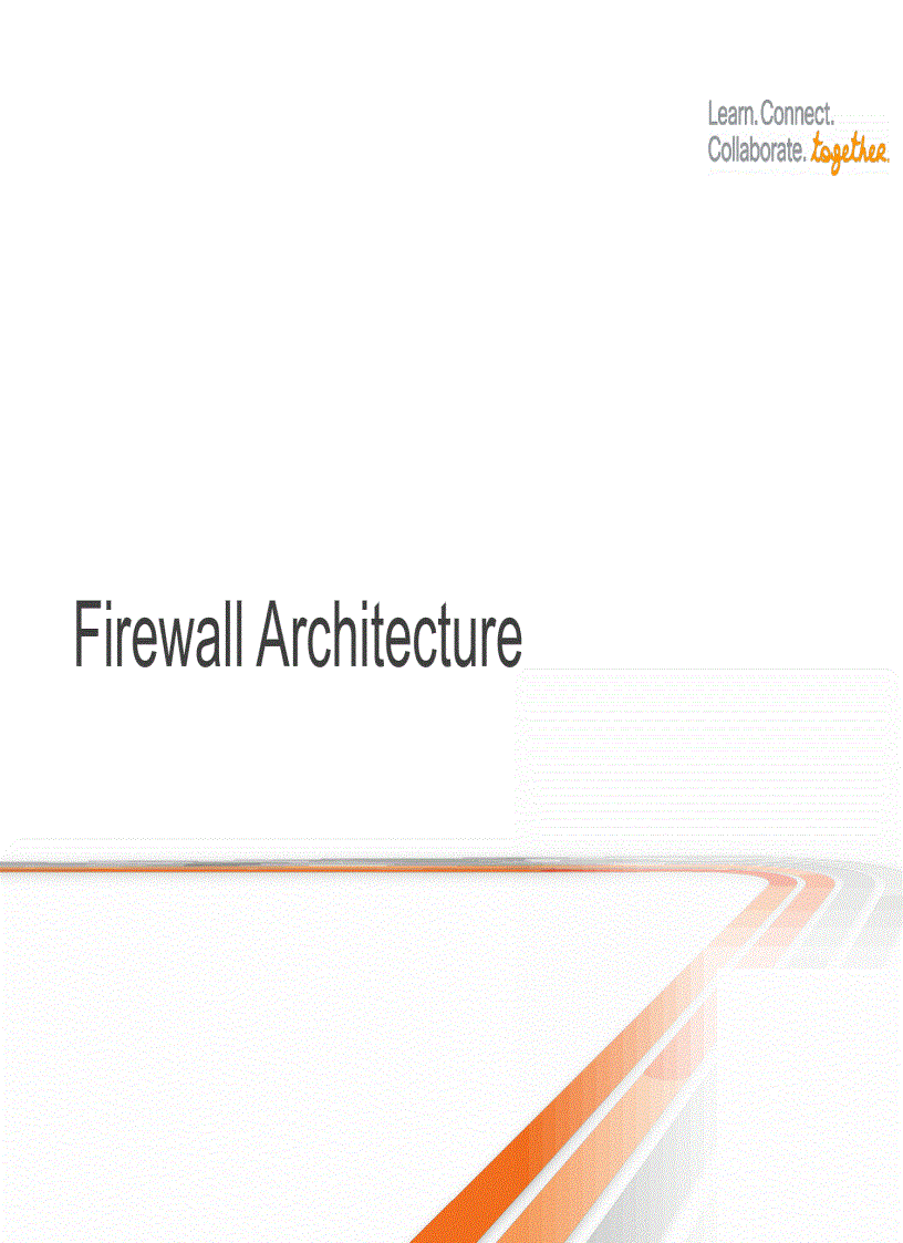 image for page Maximizing Firewall Performance
