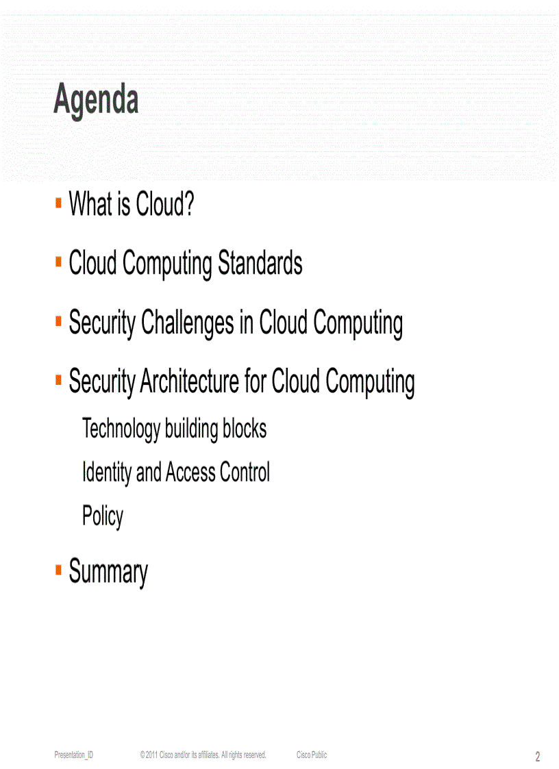 Securing Cloud Computing