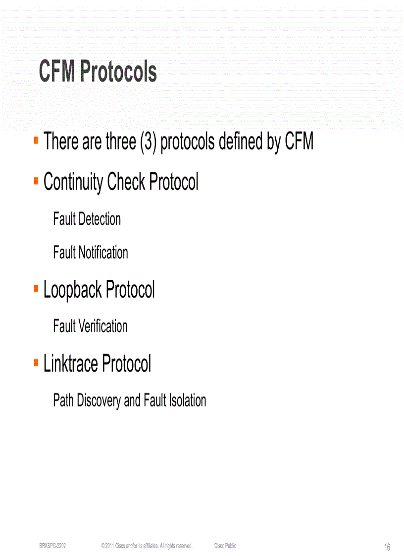 image for page Understanding the Benefits of Ethernet OAM
