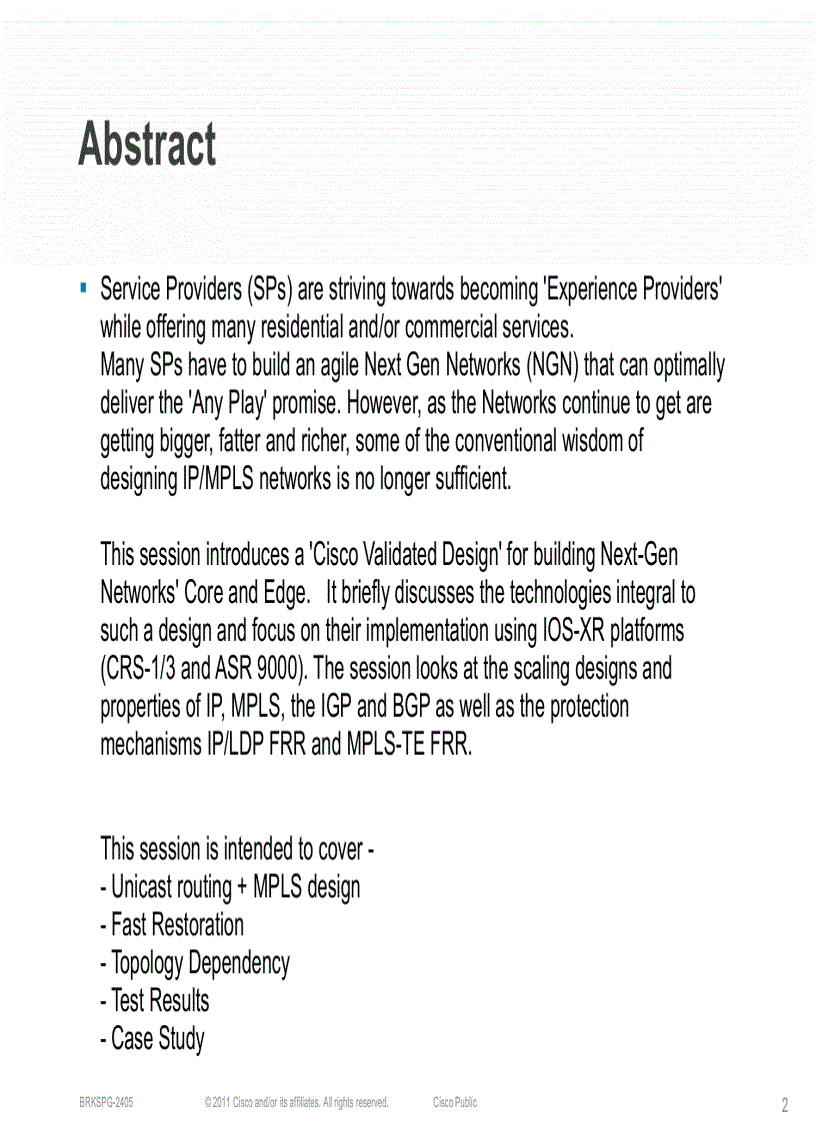 image for page Advanced Scaling for Core and Edge Networks