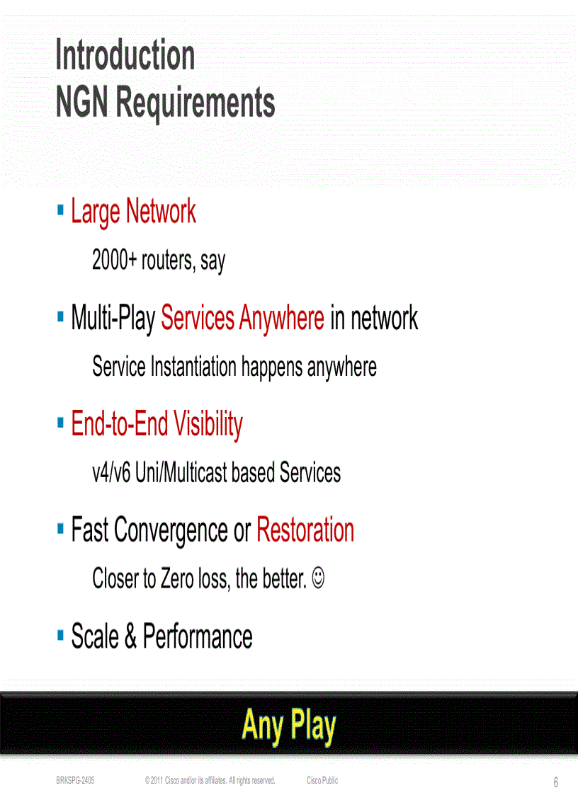 image for page Advanced Scaling for Core and Edge Networks
