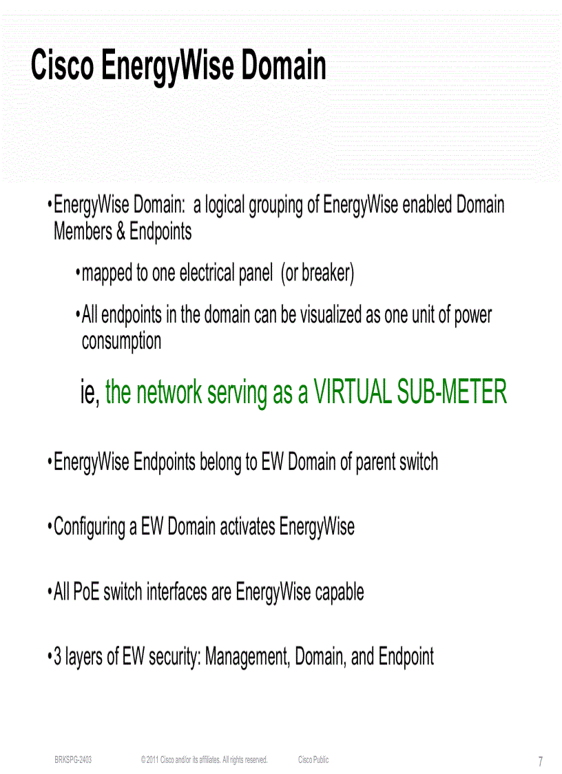 image for page Cisco EnergyWiseDeployment and Practices