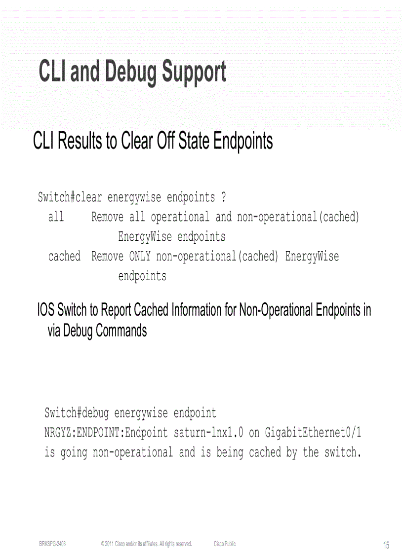 image for page Cisco EnergyWiseDeployment and Practices