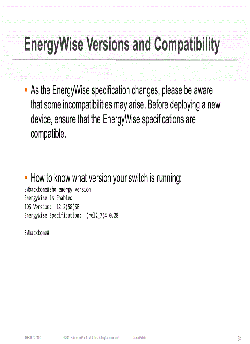 image for page Cisco EnergyWiseDeployment and Practices