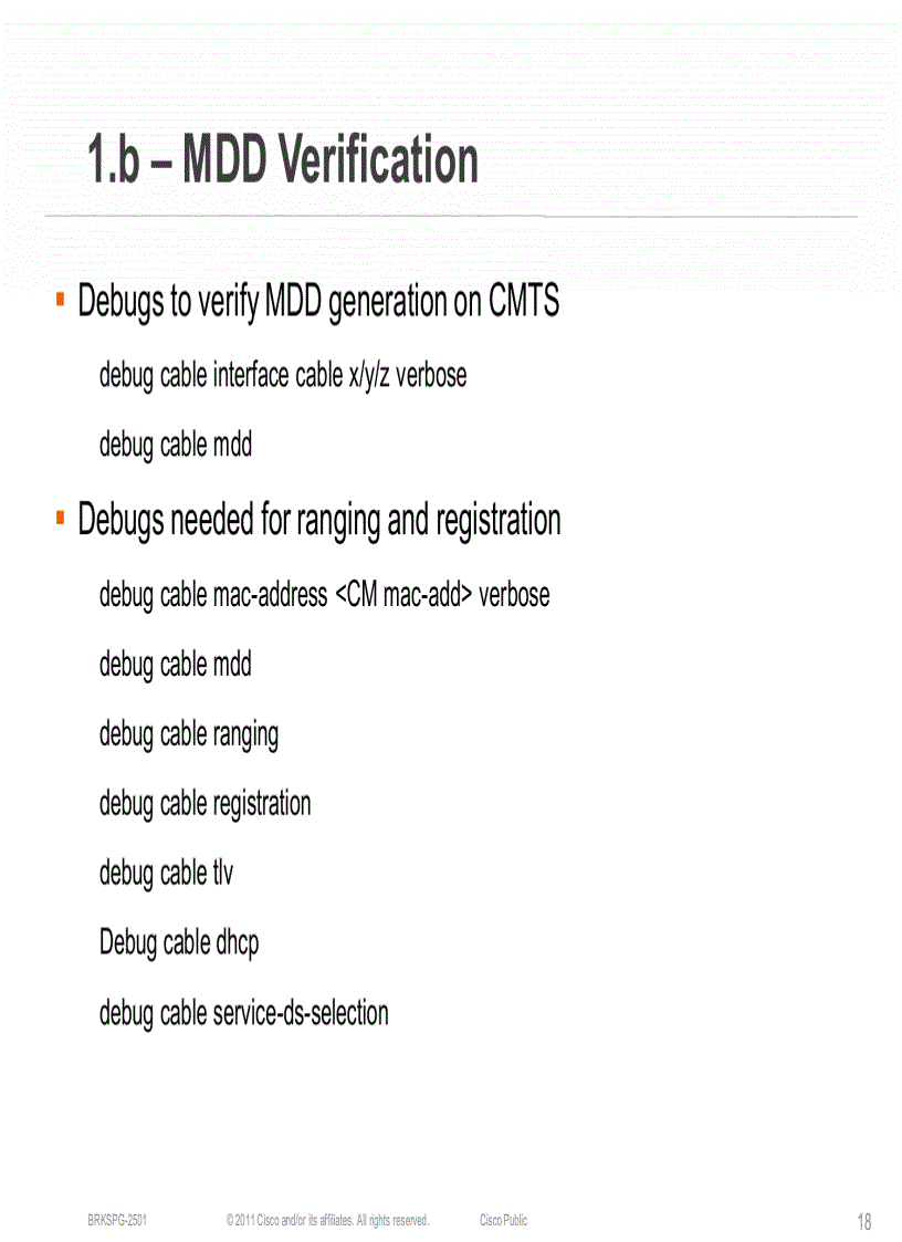 image for page Troubleshooting Cisco CMTS Based Services