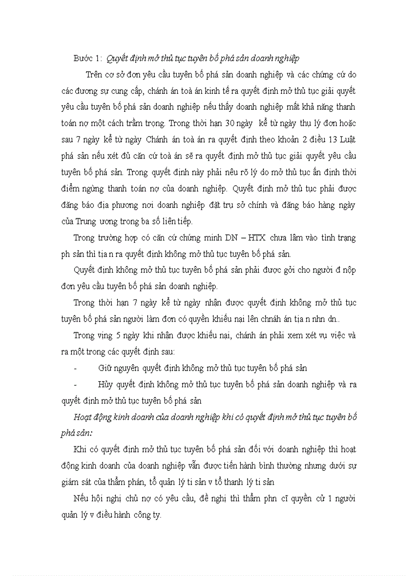 image for page Tài liệu pháp luật về phá sản