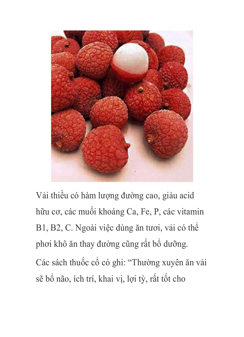 image for page Trẻ nên ăn bao nhiêu quả vải mỗi lần