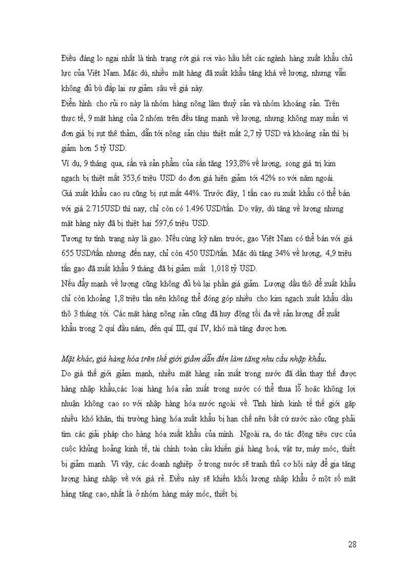 image for page Tiểu luận CÁN CÂN THƯƠNG MẠI VIỆT NAM