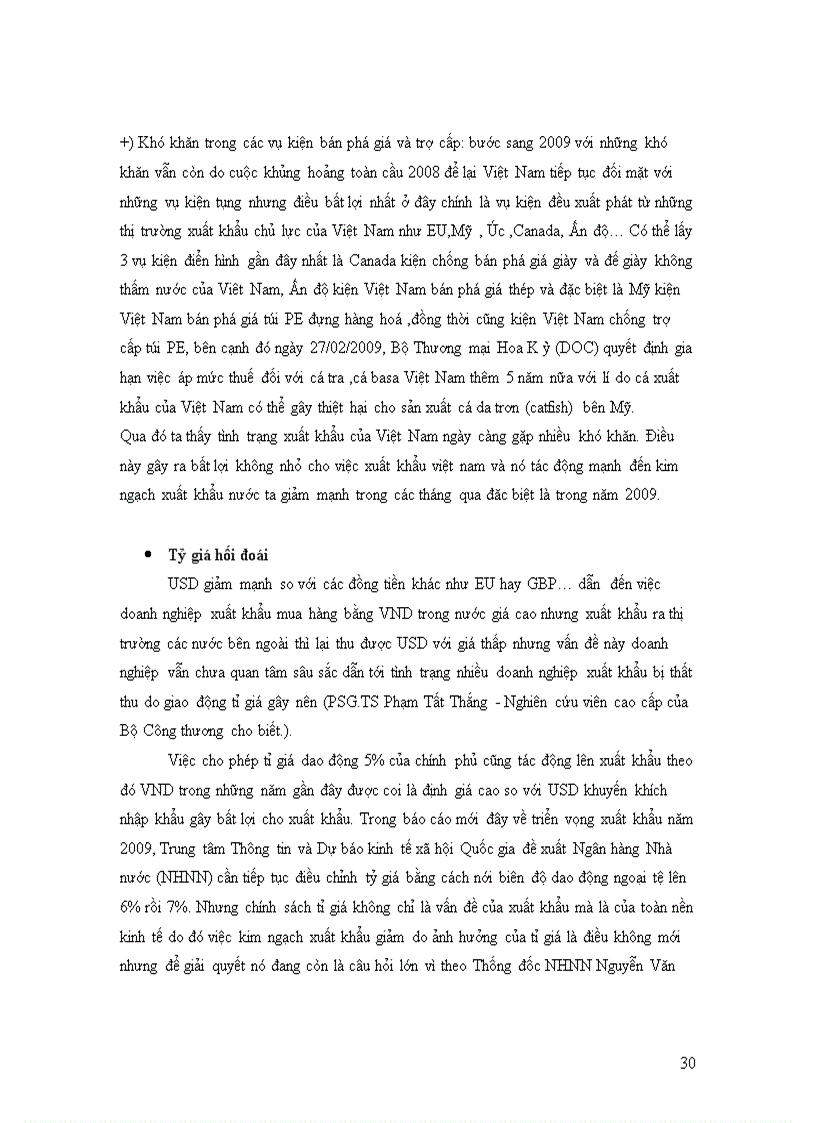 image for page Tiểu luận CÁN CÂN THƯƠNG MẠI VIỆT NAM