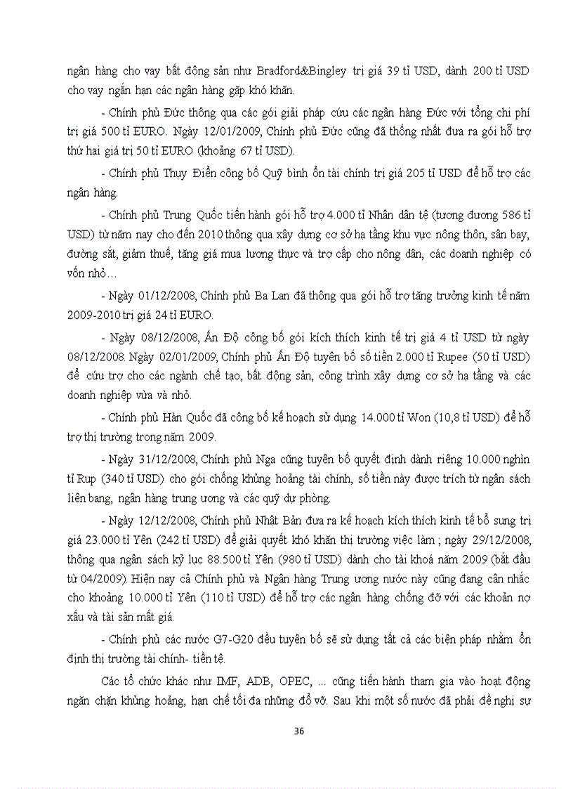 image for page Tiểu luận Nguyên nhân diễn biến khủng hoảng tài chính và suy thoái kinh tế 2008