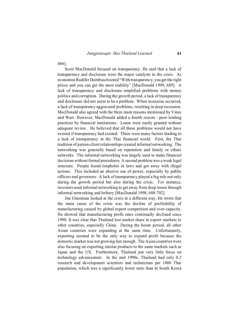 image for page Has Thailand Learned from the Asian Crisis of 1997