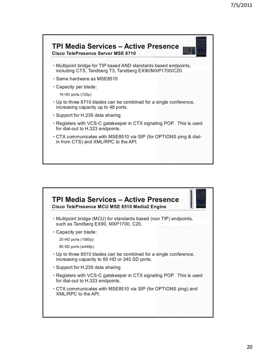 image for page Service Provider TelePresence SPT