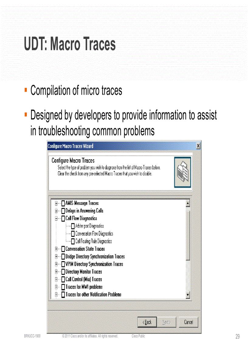 image for page Troubleshooting Cisco Unity and Cisco Unity Connection