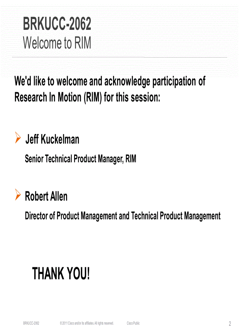image for page Enabling Mobile Workers with BlackBerry Mobile Voice System Integration to Cisco Unified Communications Manager