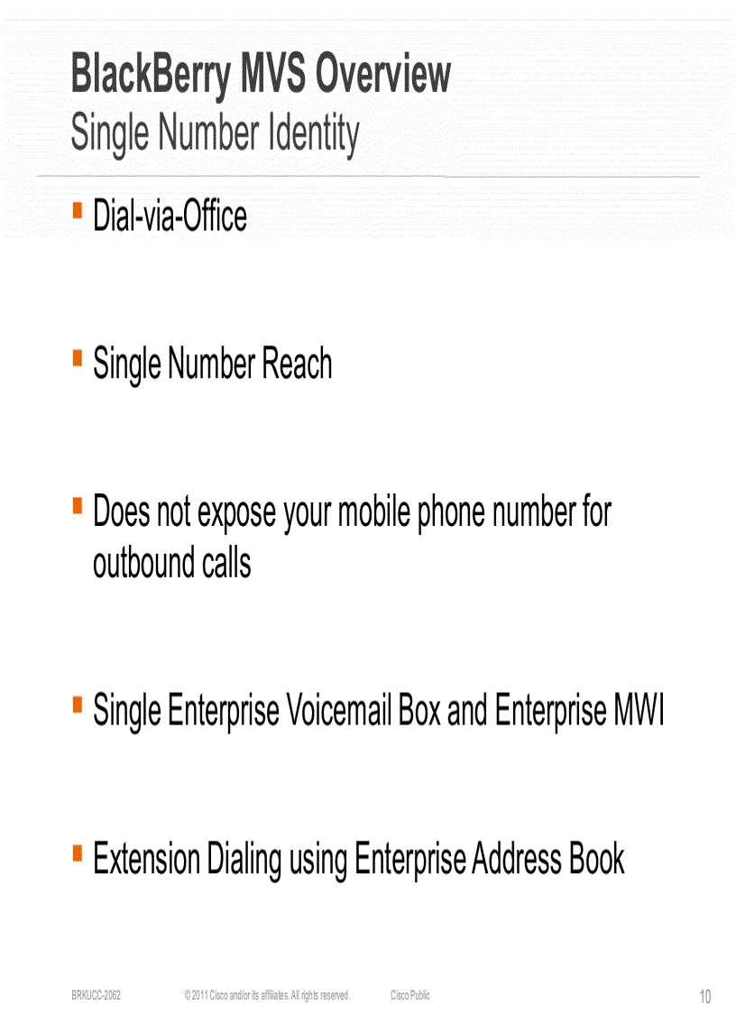 image for page Enabling Mobile Workers with BlackBerry Mobile Voice System Integration to Cisco Unified Communications Manager