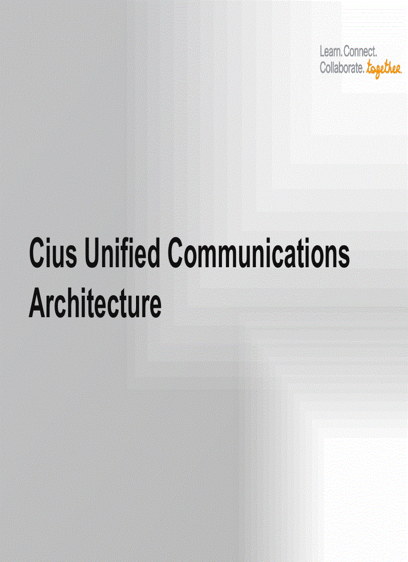 image for page Cisco Cius Introduction Best Practices and Collaboration Enablement