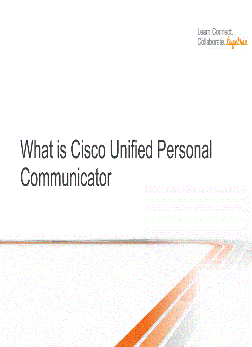image for page Deploying Cisco Unified Personal Communicator