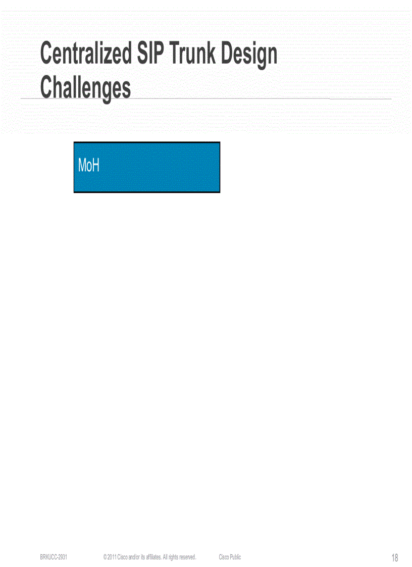image for page Case Study for Large Scale Centralized SIP Trunk Implementation