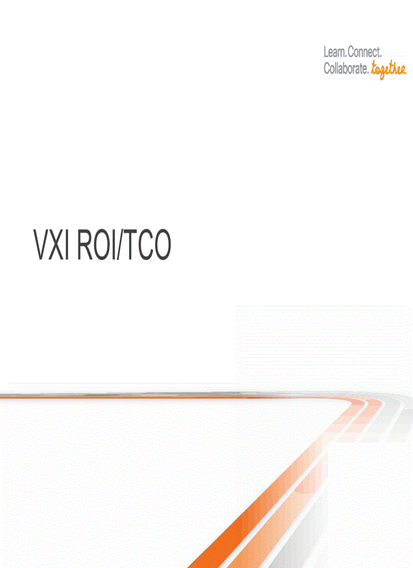 image for page The Business Case for Cisco Virtualization Experience Infrastructure Cisco VXI End to End System