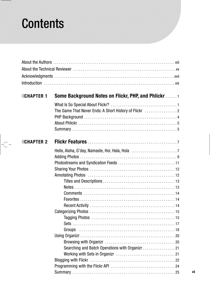 image for page Building Flickr Applications with PHP
