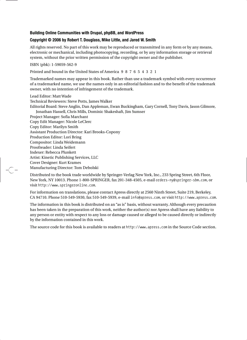 image for page Building Online Communities with Drupal phpBB and WordPress